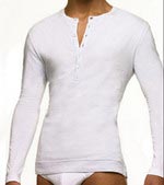 ADAM Long Sleeve Henley Shirt